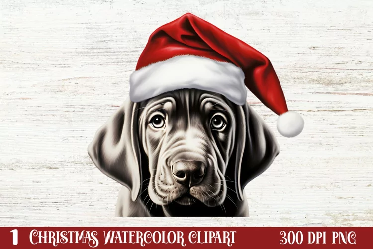 Christmas Peeking Dogs Clipart, Christmas PNG