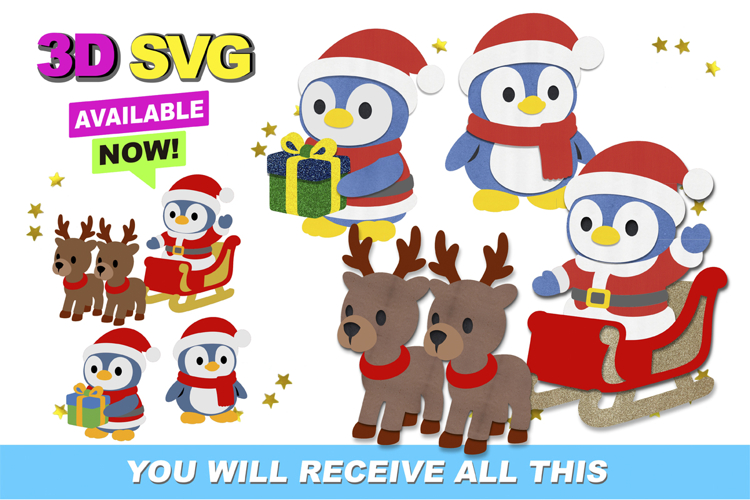 Cute Penguin Clipart Image 3