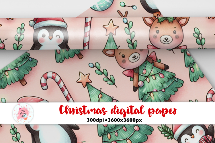 Christmas Background Clipart Image 7