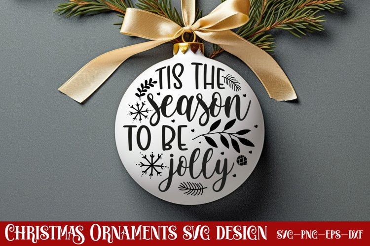 Funny Christmas Ornament Svg Image 22