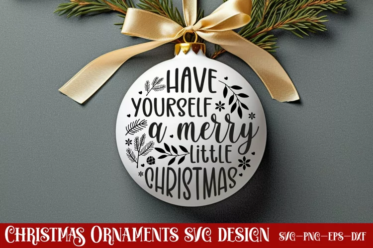 Have yourself a merry little christmas SVG