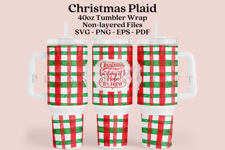 Christmas Tumbler Wrap Image 22