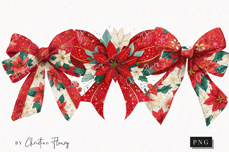 Christmas Bow PNG