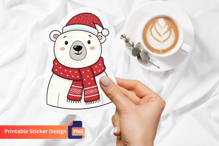 Polar Bears Clipart Image 6