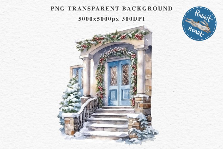 Christmas Wreath Clipart Image 21