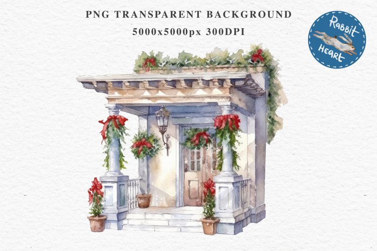 Christmas Wreath Clipart Image 22