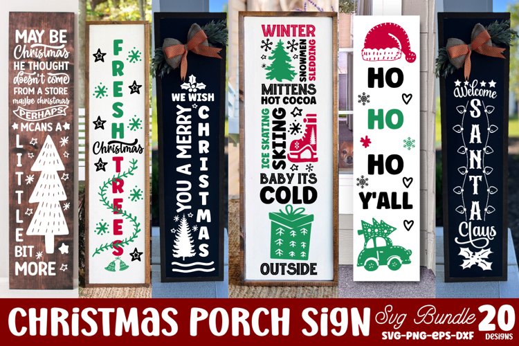 Christmas Porch Sign Image 10