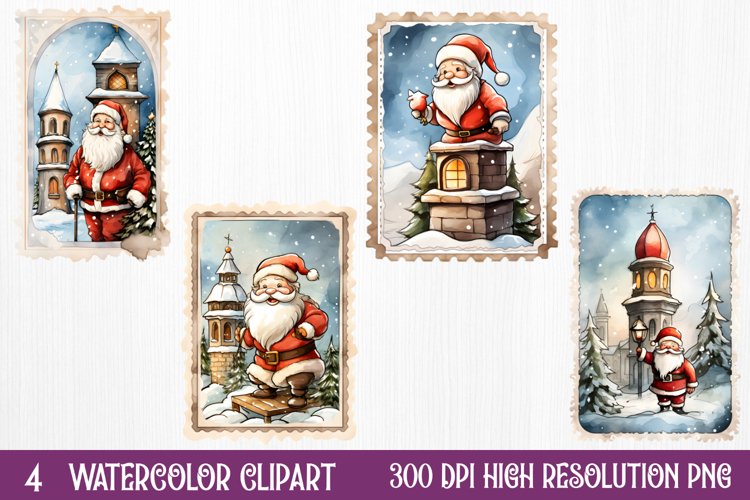 Postage Stamp Clipart Image 6
