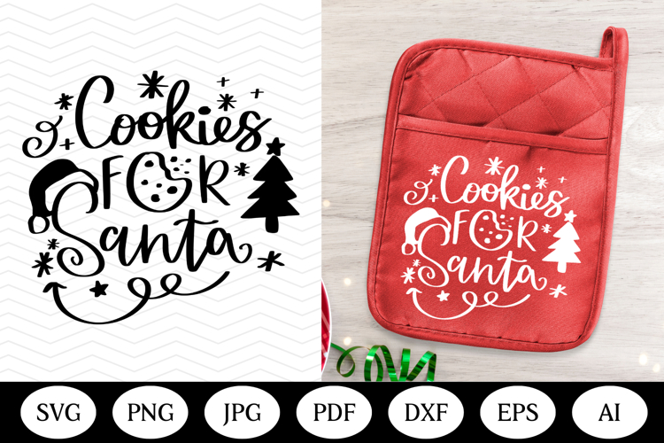 Christmas Pot Holder SVG Design, christmas illustration