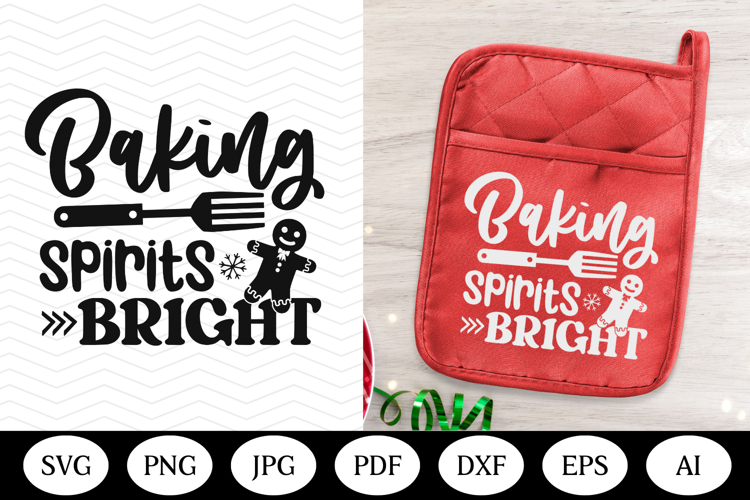 Christmas Pot Holder SVG Design, christmas illustration