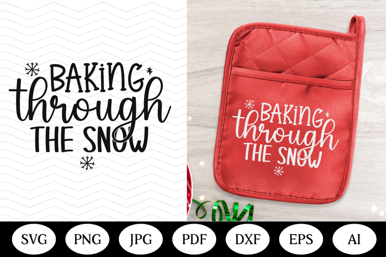 Christmas Pot Holder SVG Design, christmas illustration