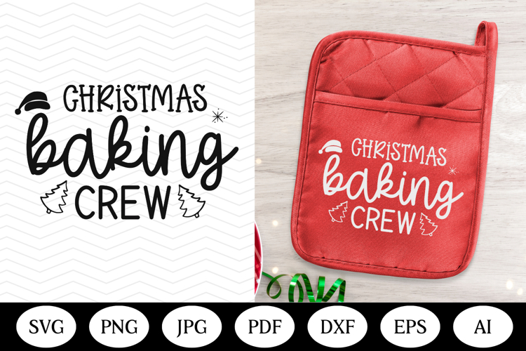 Christmas Pot Holder SVG Design, christmas illustration