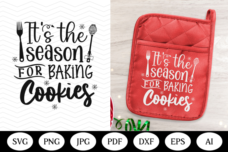 Christmas Pot Holder SVG Design, christmas illustration