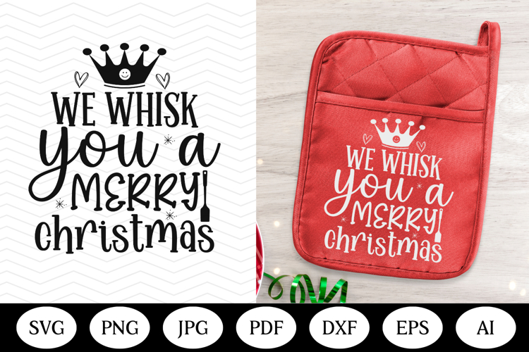 Christmas Pot Holder SVG Design, christmas illustration
