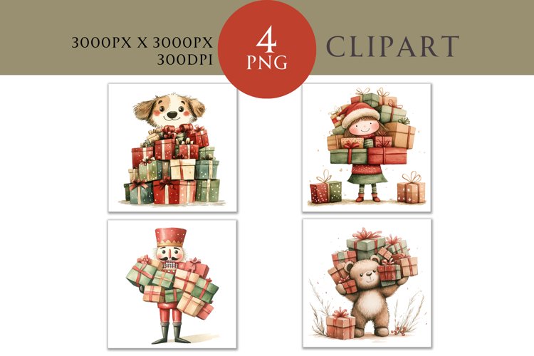 Presents Png Image 19
