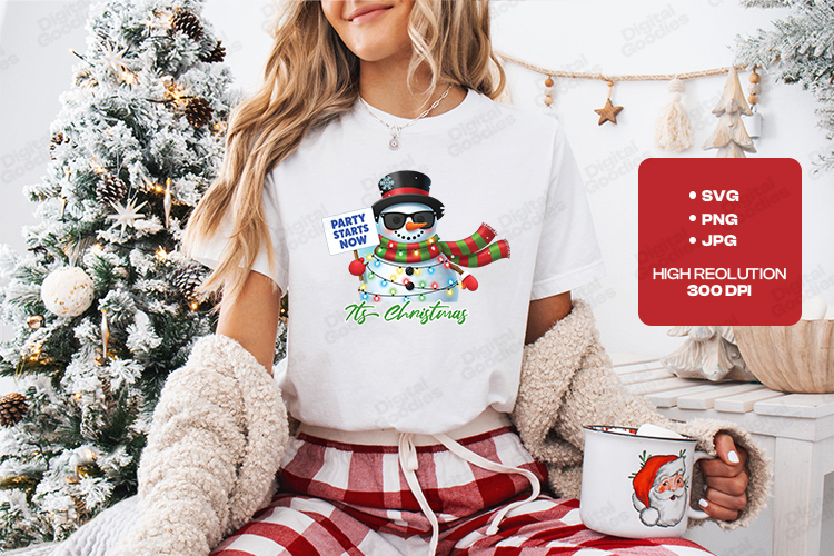 Cute Snowman Svg Image 8