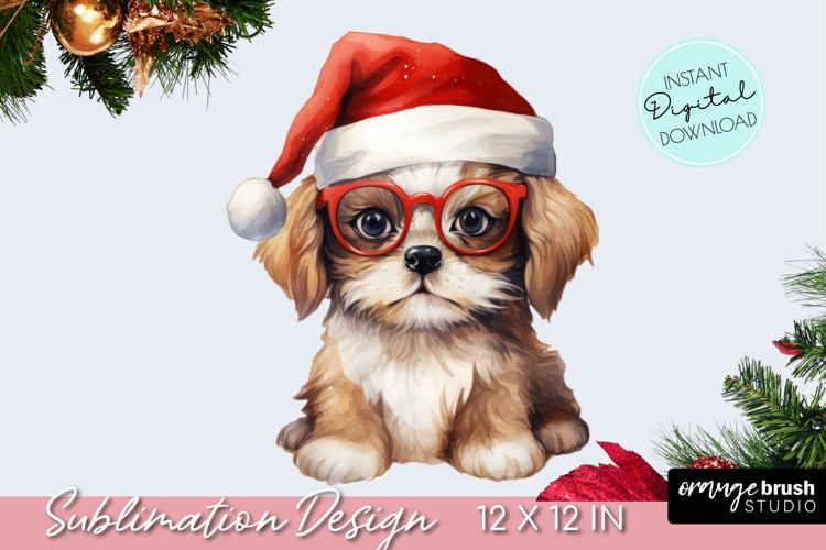 Cute Puppy Clipart Image 12
