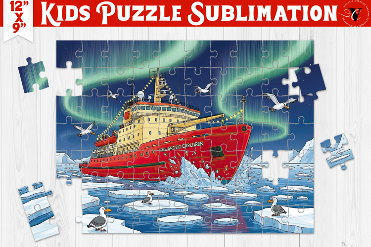Kids puzzle | Christmas Scenes | The Polar Star