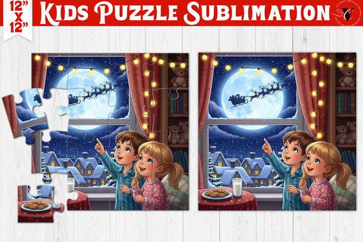 Kids puzzle | Christmas Scenes | Kids