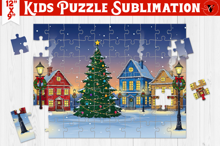 Kids puzzle | Christmas Scenes | Christmas Tree