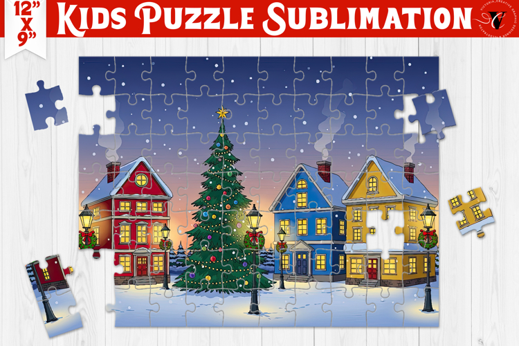Kids puzzle | Christmas Scenes | Christmas Tree