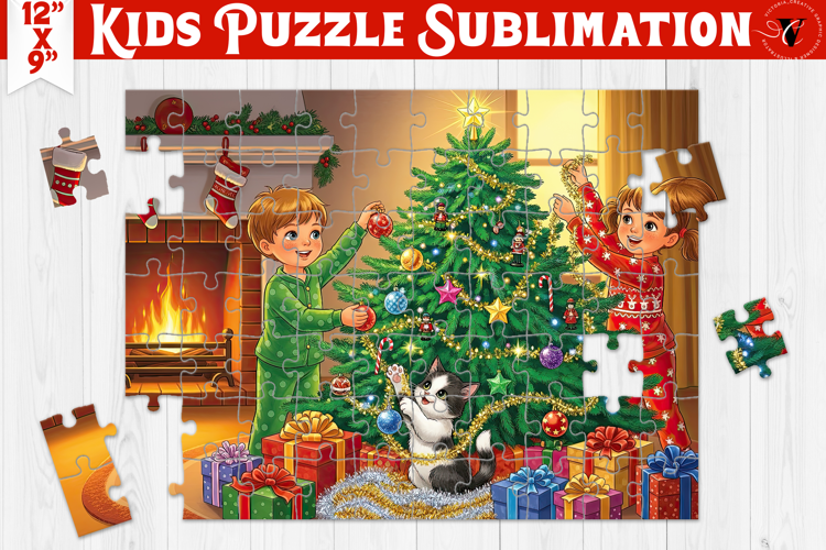 Kids puzzle | Christmas Scenes | Kids