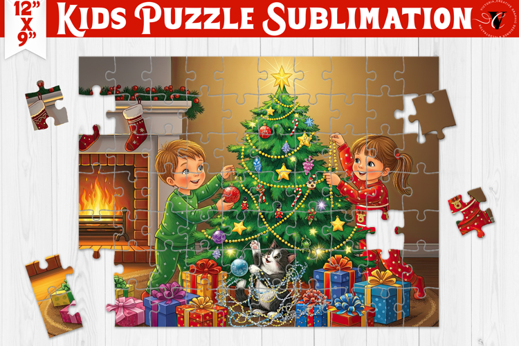 Kids puzzle | Christmas Scenes | Kids