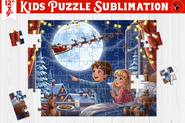 Kids puzzle | Christmas Scenes | Kids