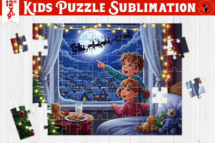 Kids puzzle | Christmas Scenes | Kids