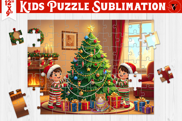 Kids puzzle | Christmas Scenes | Kids