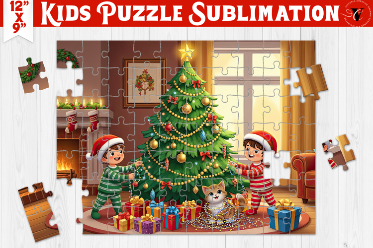 Kids puzzle | Christmas Scenes | Kids