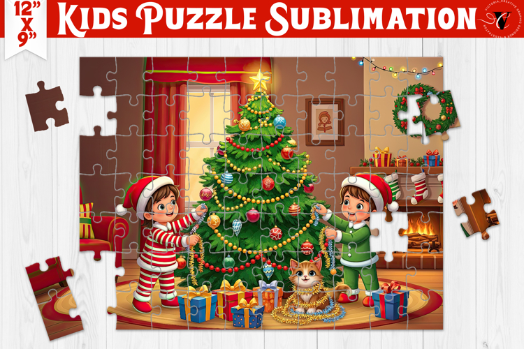 Kids puzzle | Christmas Scenes | Kids