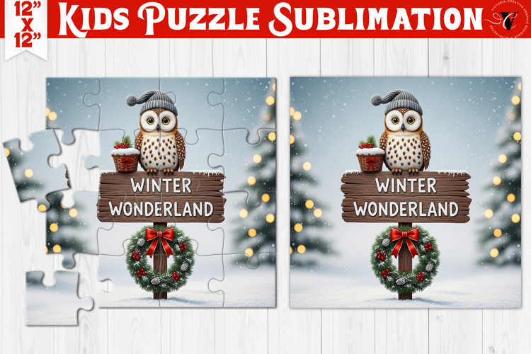 Kids puzzle | Christmas Scenes | Winter Wonderland