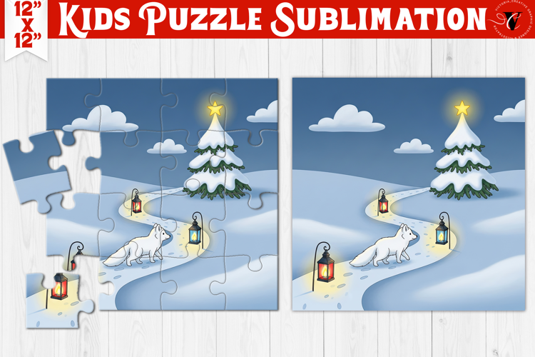 Kids puzzle | Christmas Scenes | Christmas Tree