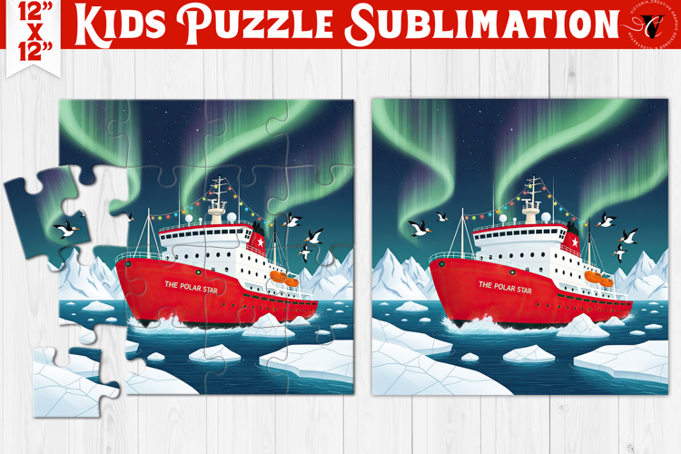 Kids puzzle | Christmas Scenes | The Polar Star
