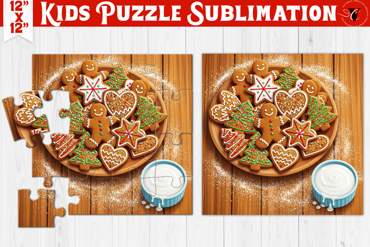 Kids puzzle | Christmas Scenes | Christmas treats