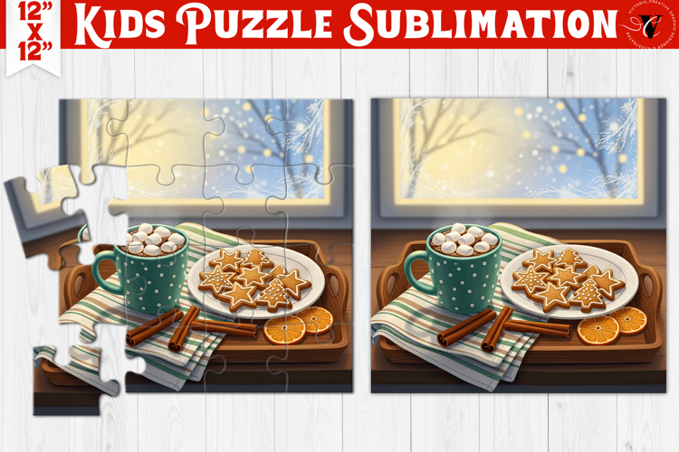 Kids puzzle | Christmas Scenes | Christmas treats