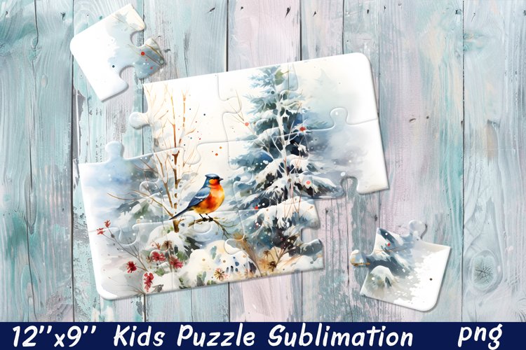 Immersing in a winter wonderland puzzle