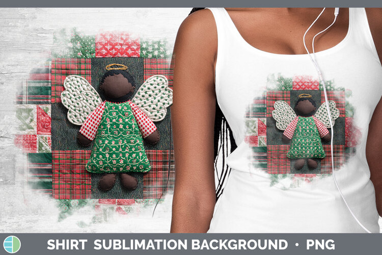 GorgeousChristmas Quilted Patchwork Shirt design.