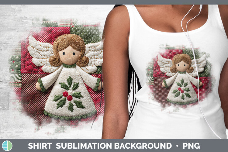 GorgeousChristmas Quilted Patchwork Shirt design.