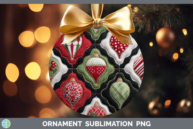 Christmas Ornament Sublimation Designs Image 18
