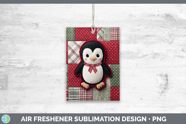 GorgeousChristmas Quilted Patchwork Air Freshener design.