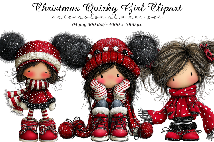 Cute Santa Clipart Image 3