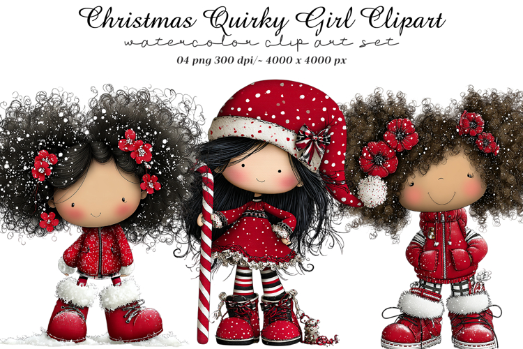 Cute Santa Clipart Image 5