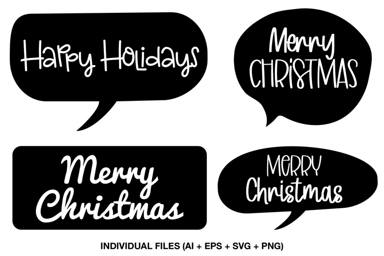 Christmas Quote Svg Designs, Holiday Quotes Svg for Kids