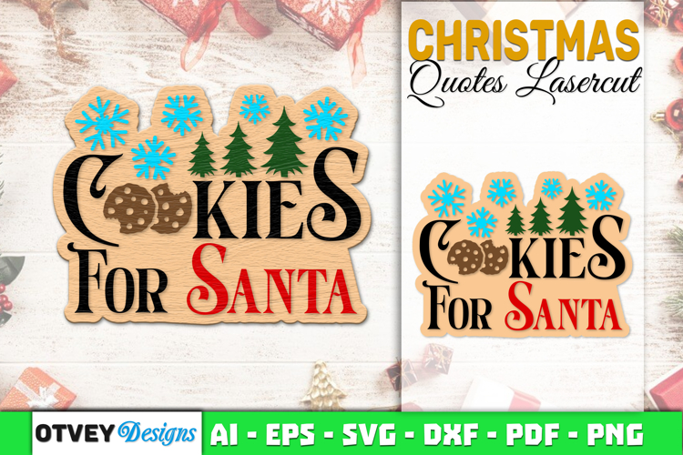 Christmas quotes vintage Lasercut