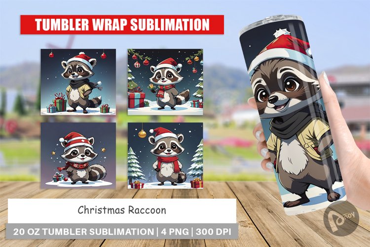 Raccoon Clipart Image 11