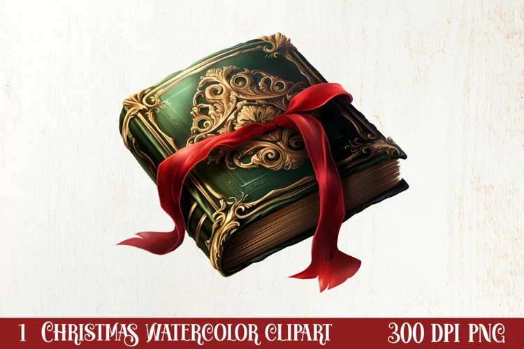 Christmas Reading Sublimation, Christmas Clipart