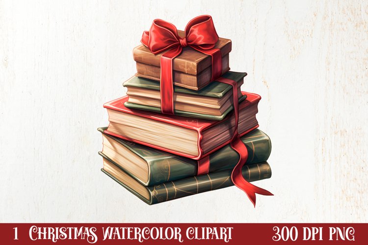 Christmas Reading Sublimation, Christmas Clipart