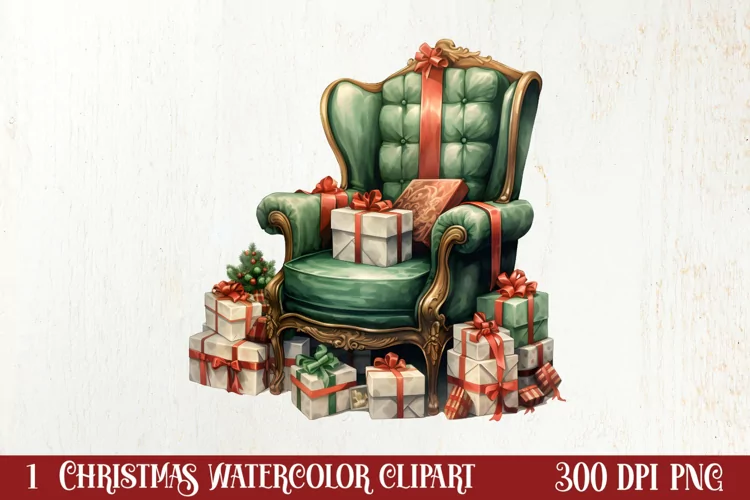 Christmas Reading Sublimation, Christmas Clipart